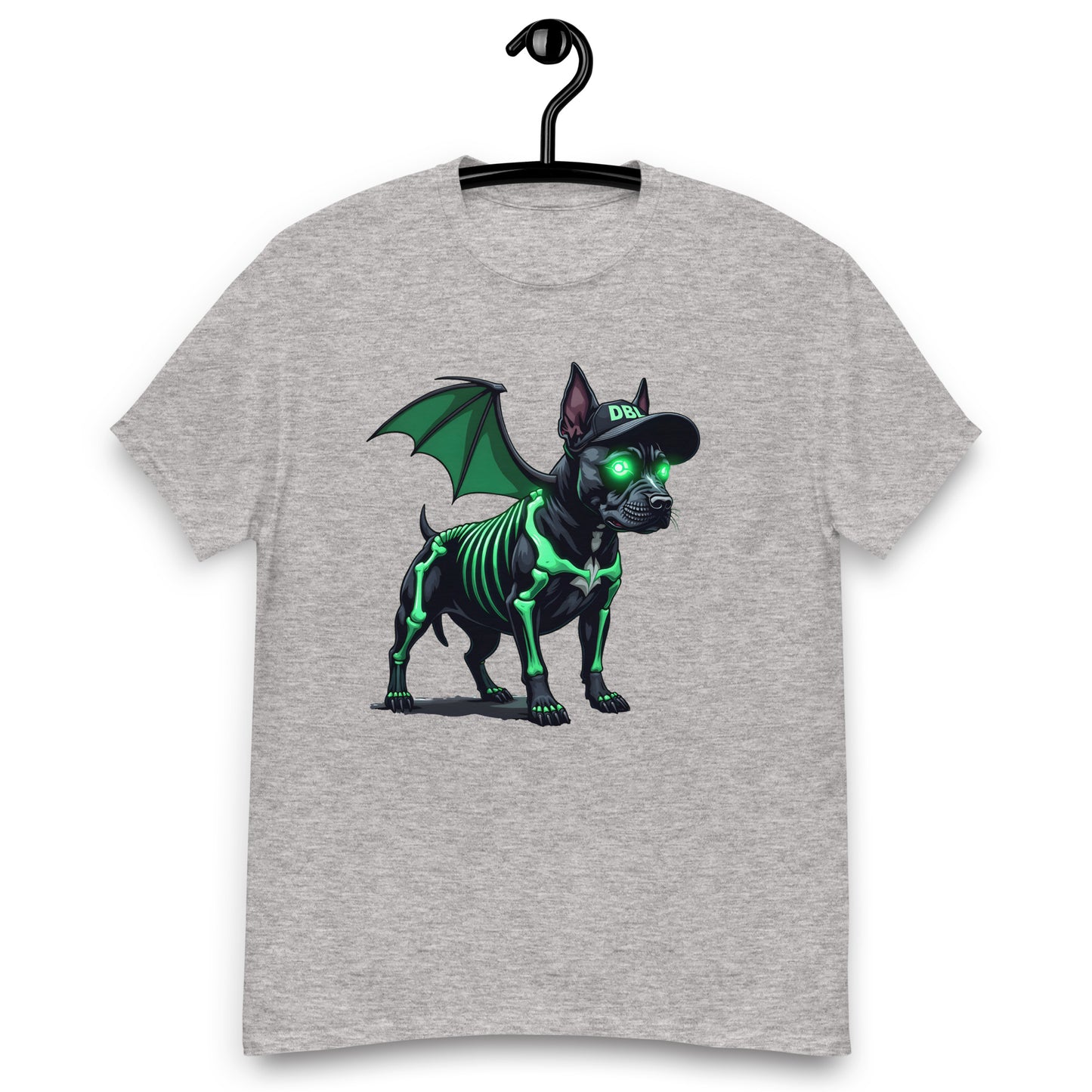 Unisex  Zombie Green Bat dog classic tee