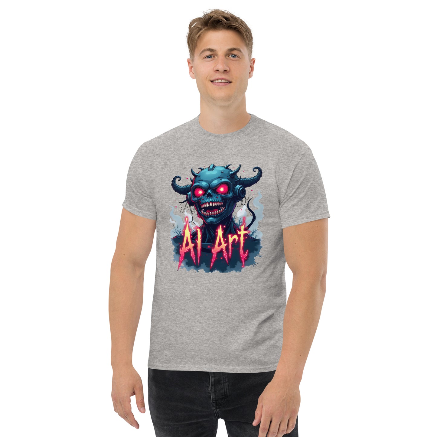 Unisex Monster AI art classic tee