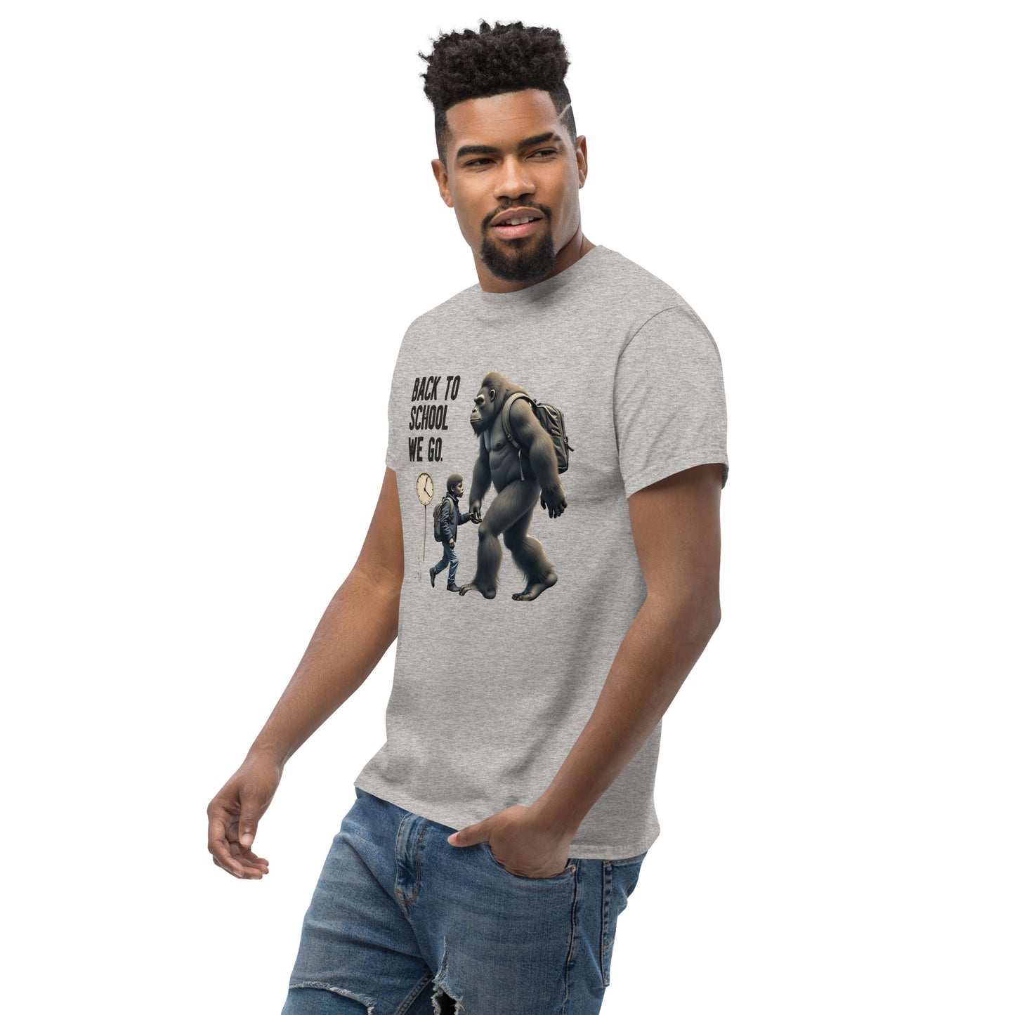 Unisex Back to school we go classic tee