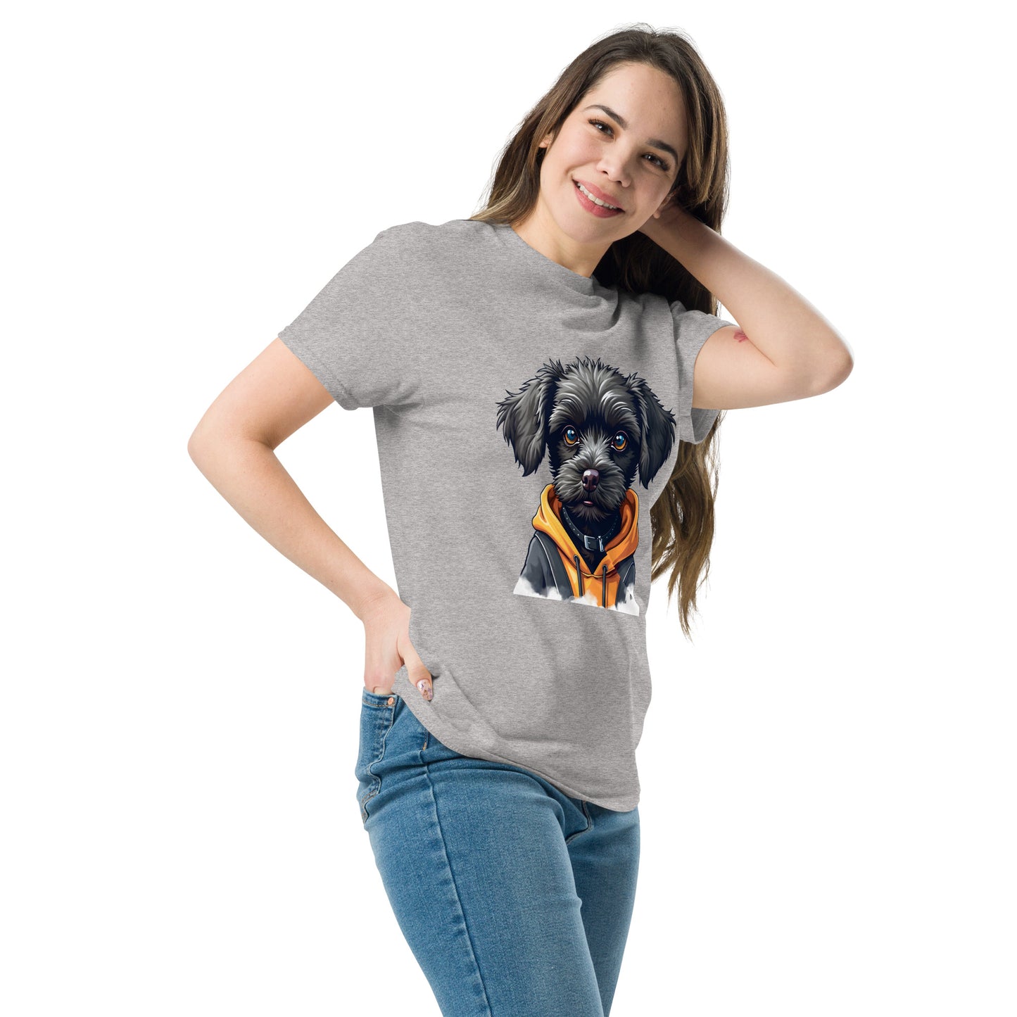 Unisex Cockapoo with hoodie  classic tee