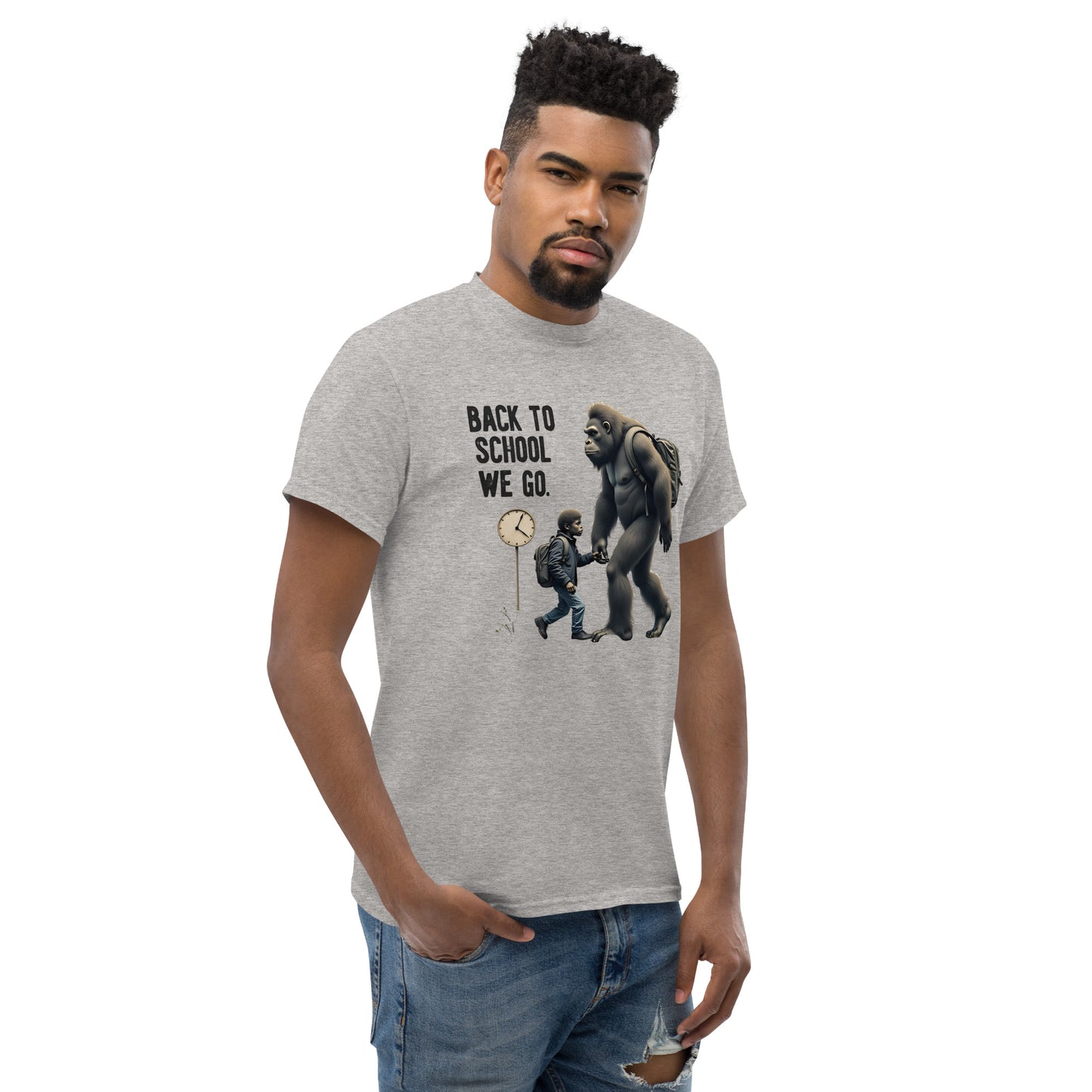 Unisex Back to school we go classic tee