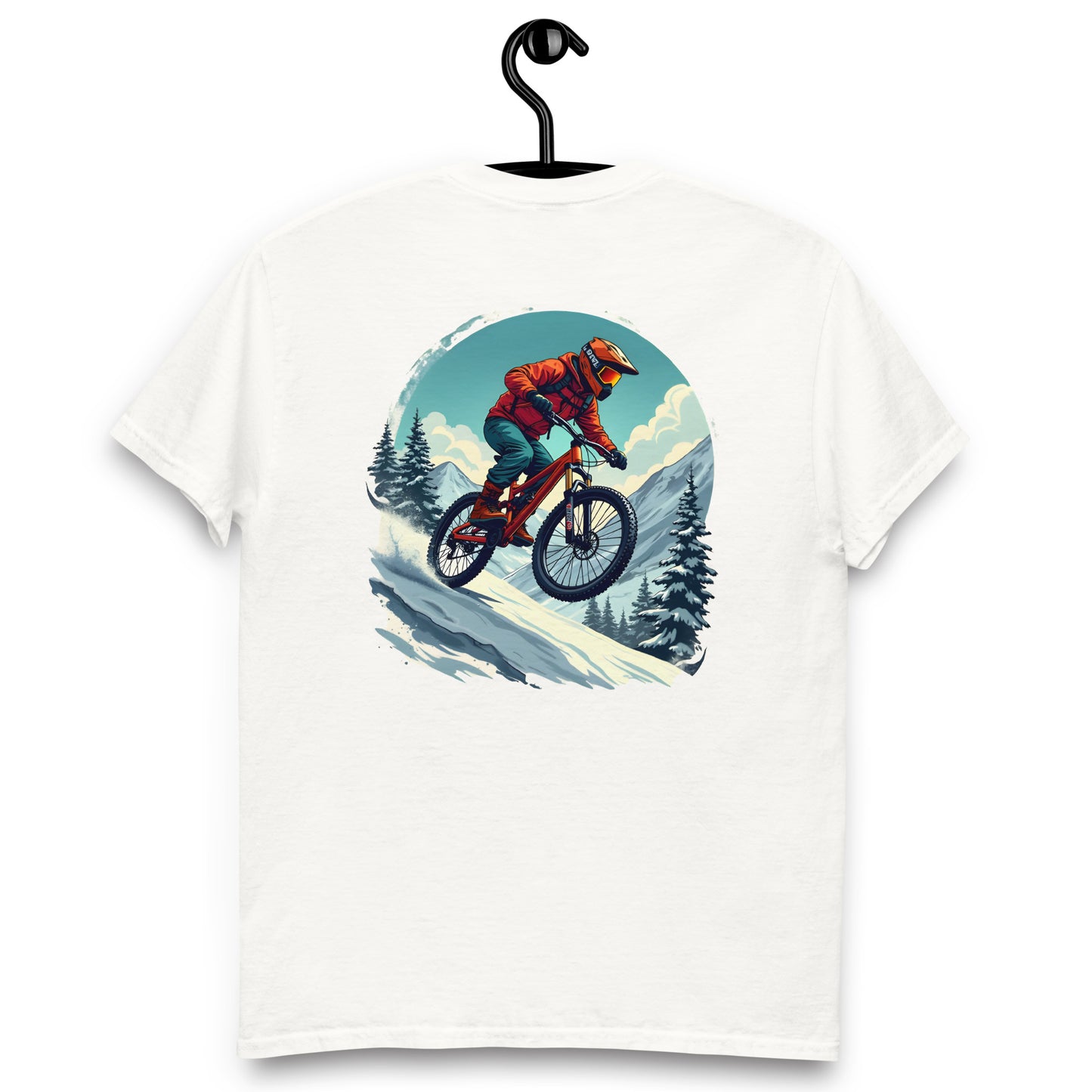 Unisex Snow descender classic tee