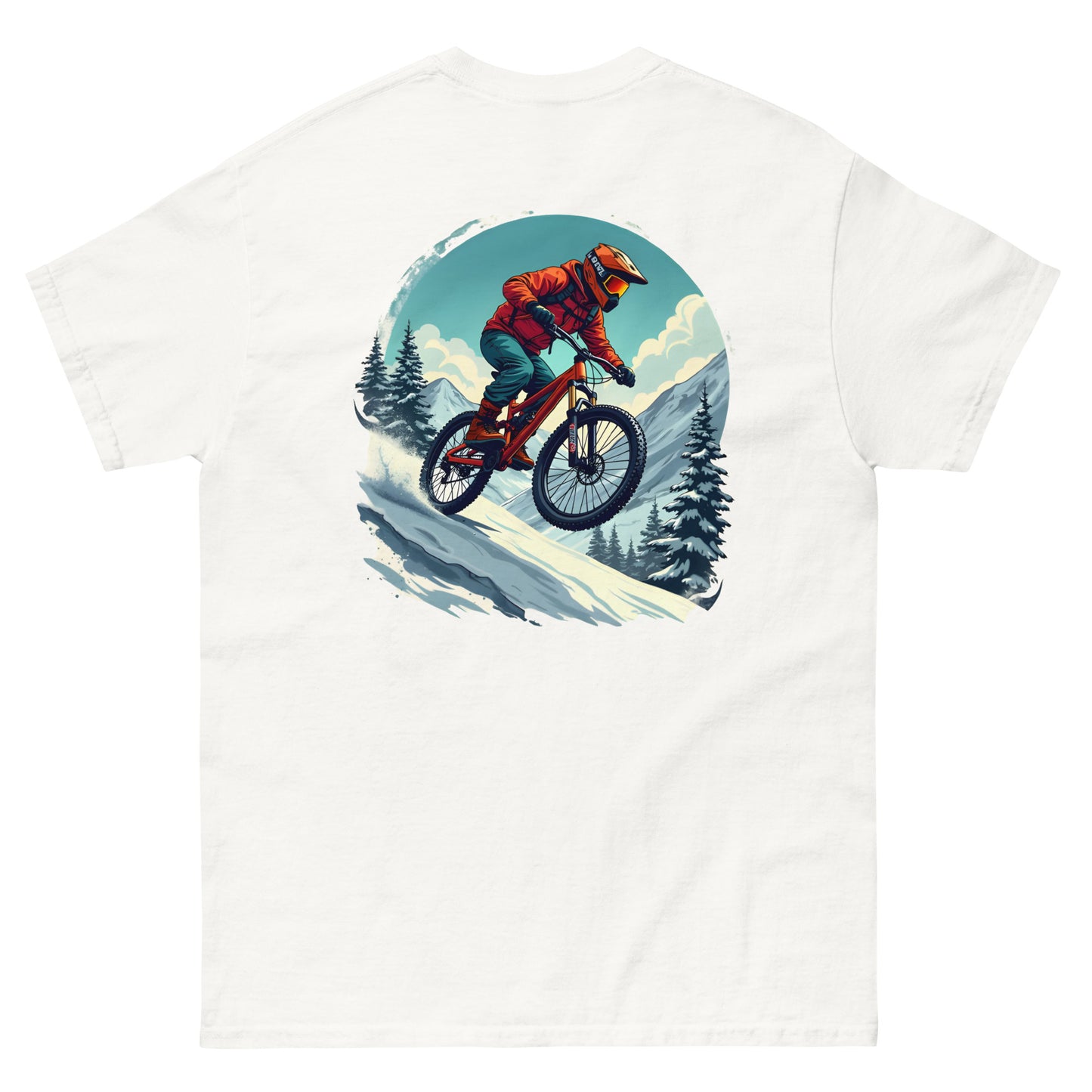 Unisex Snow descender classic tee