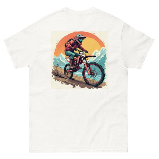 men's Motocross mic classic tee