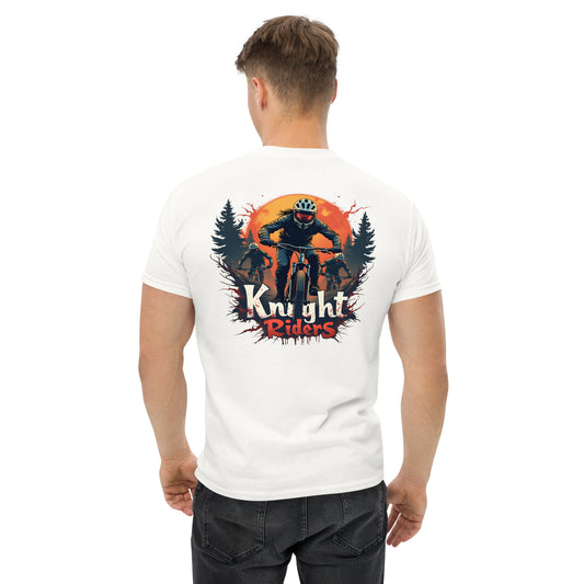 Men's Back print Knight riders classic tee