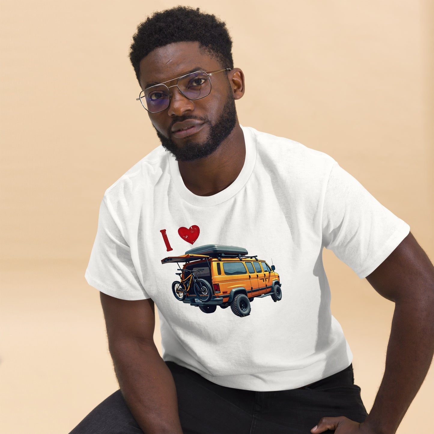 Unisex I love my van classic tee