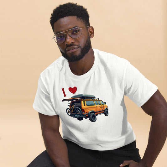 Unisex I love my van classic tee