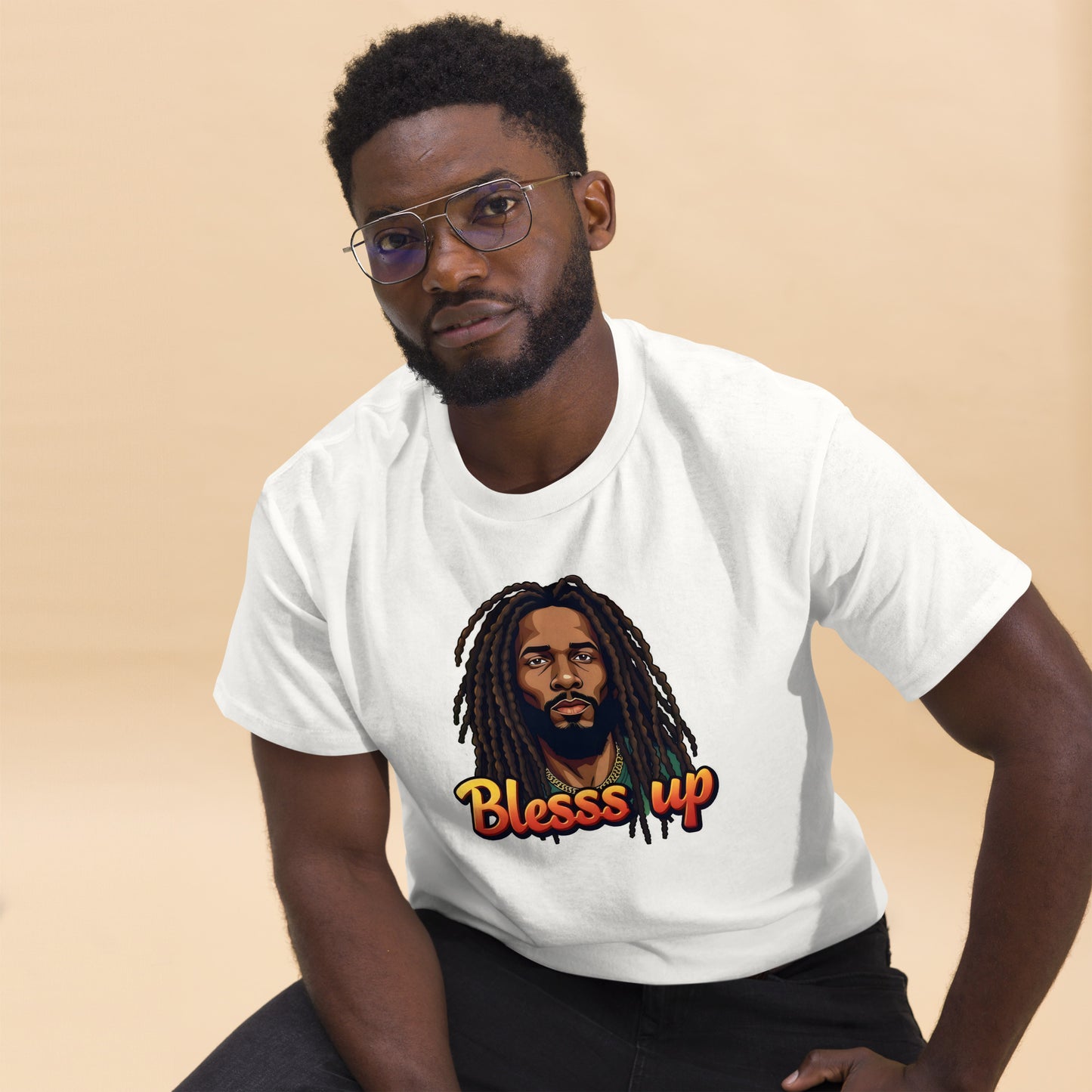 Unisex Bless up classic tee