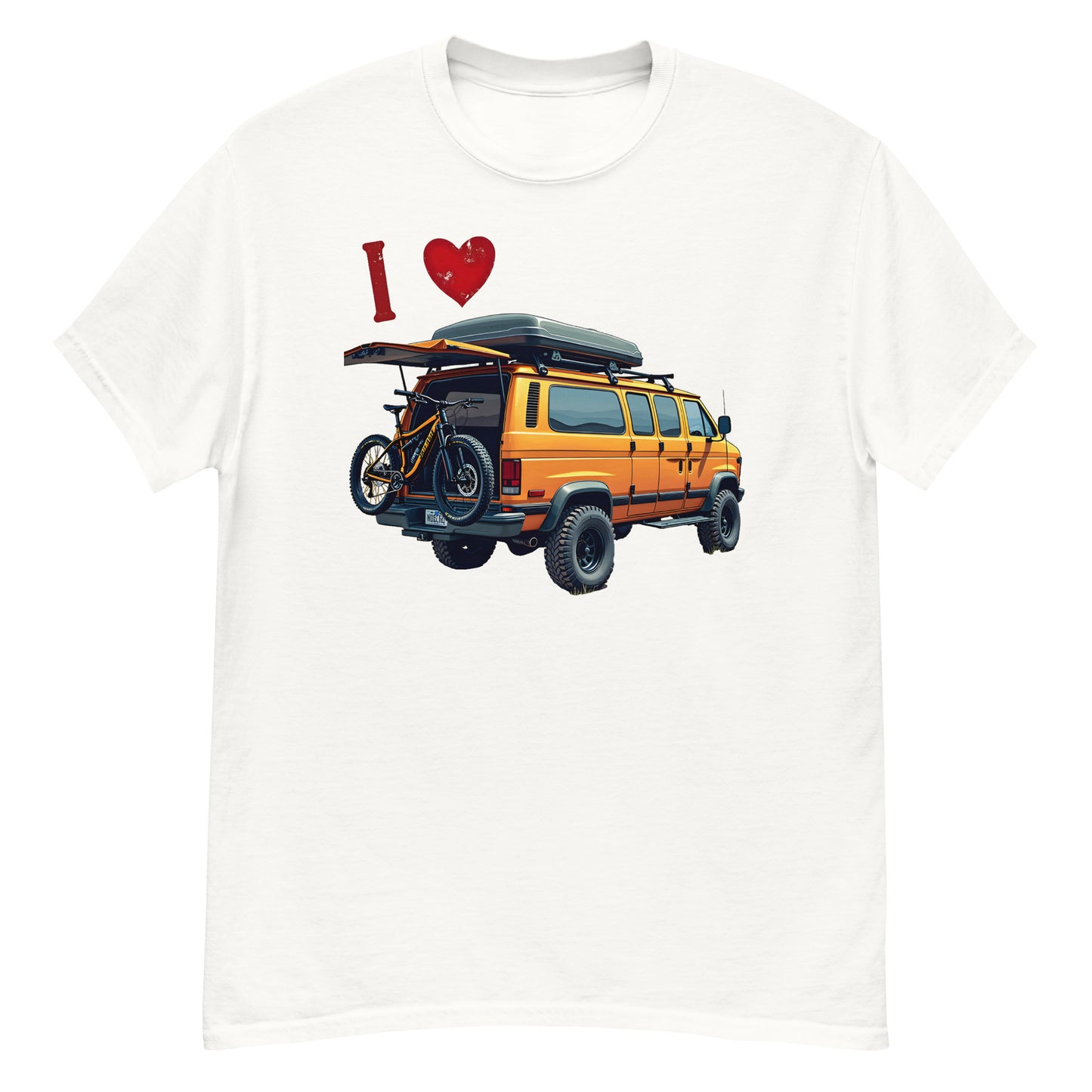Unisex I love my van classic tee