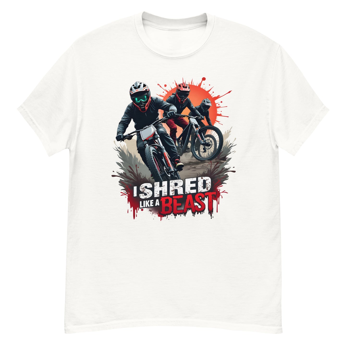 Unisex I ride like a beast classic tee