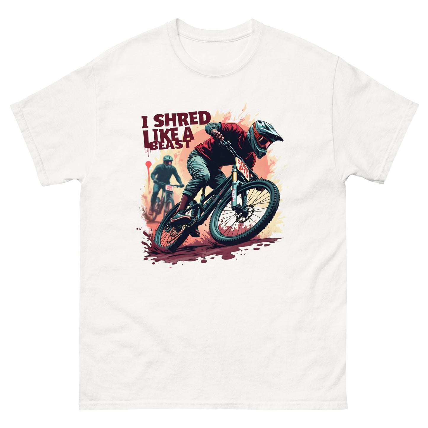 Unisex MTB Shredding classic tee