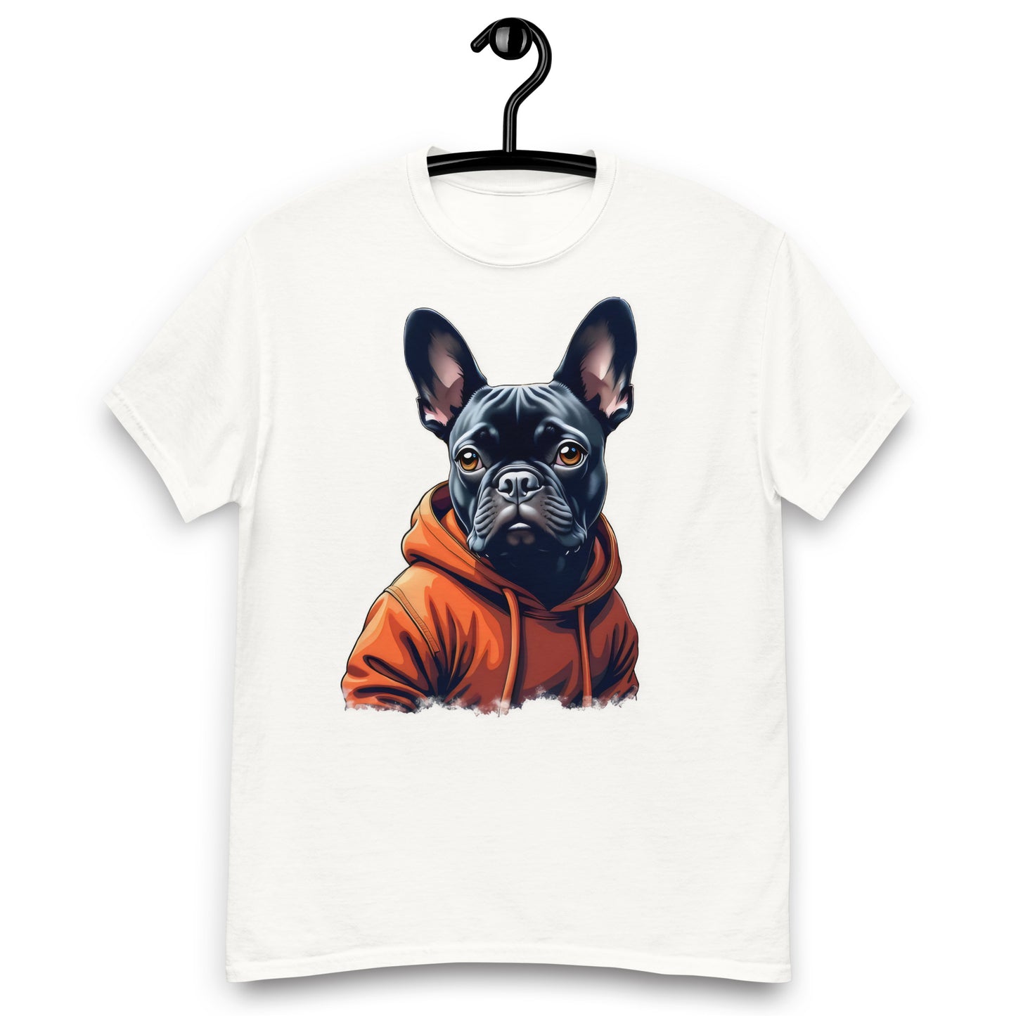 Unisex Black French bulldog classic tee