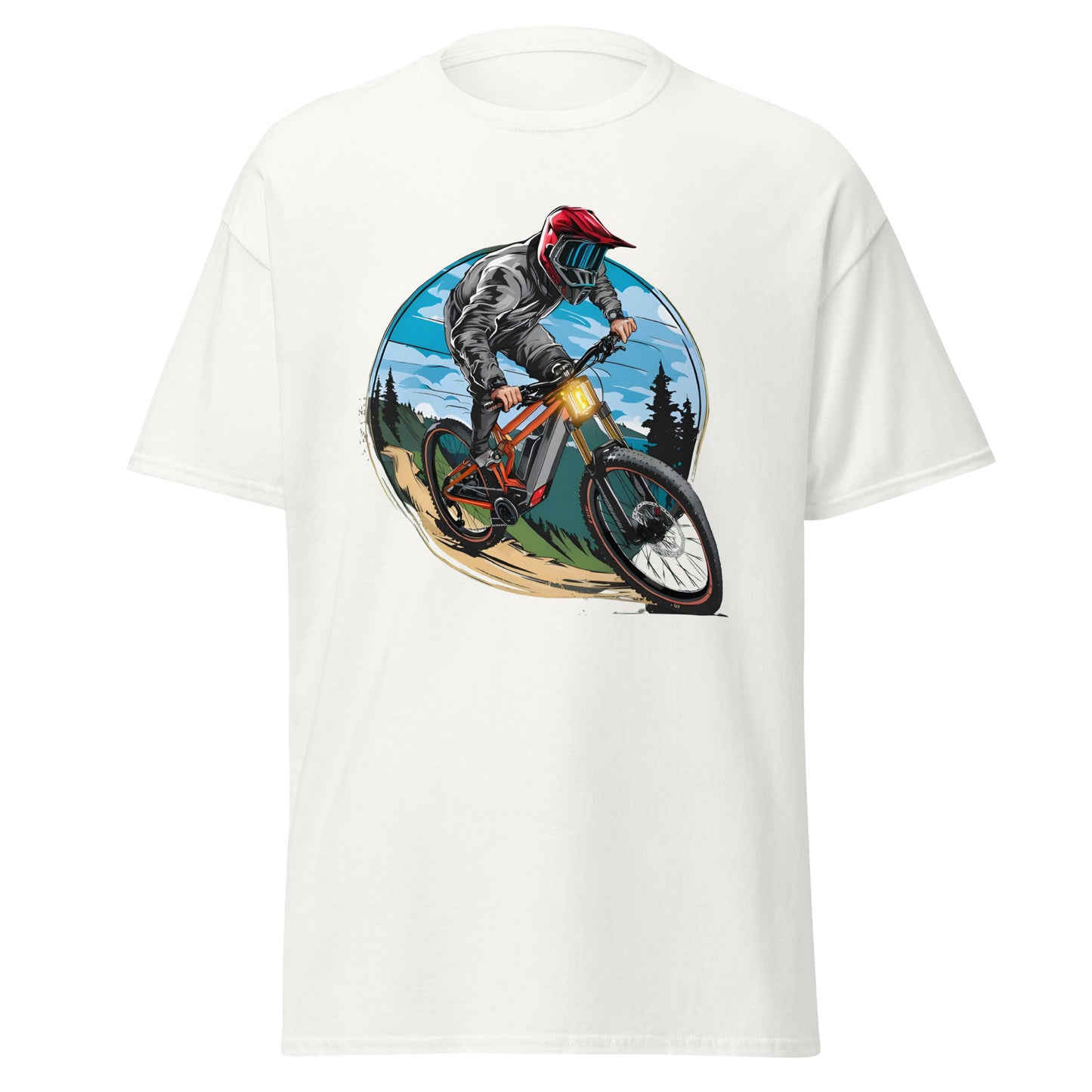 Unisex Cartoon free ride classic tee