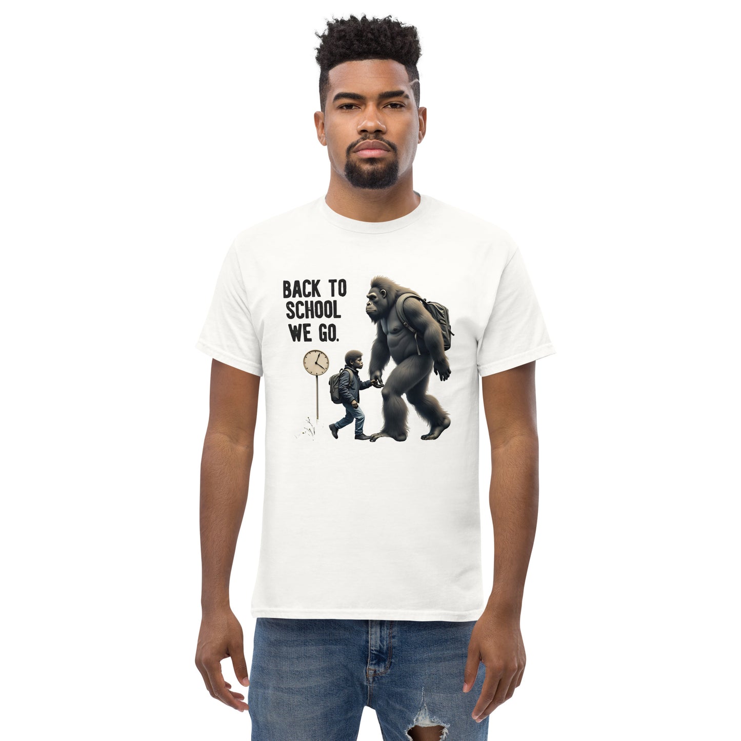 Unisex Back to school we go classic tee