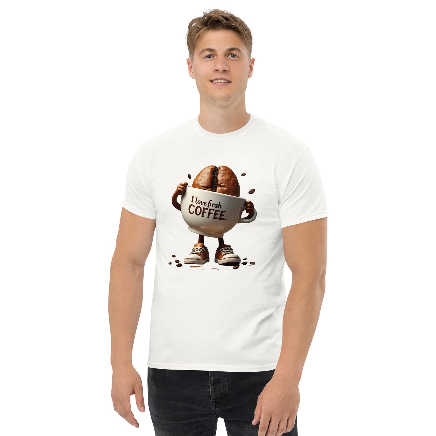 Unisex I love fresh coffee classic tee