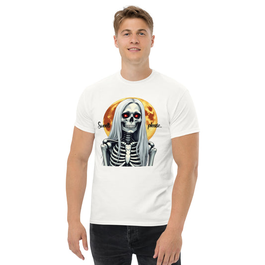 Unisex Sweet Halloween Greyhound woman classic tee
