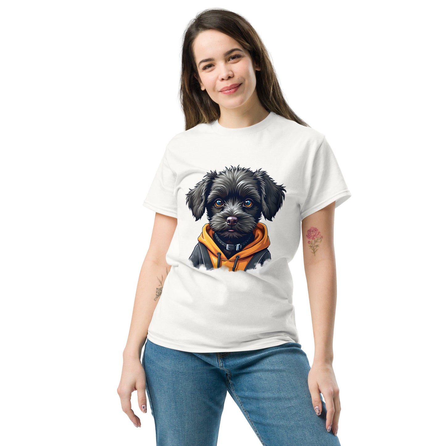 Unisex Cockapoo with hoodie  classic tee