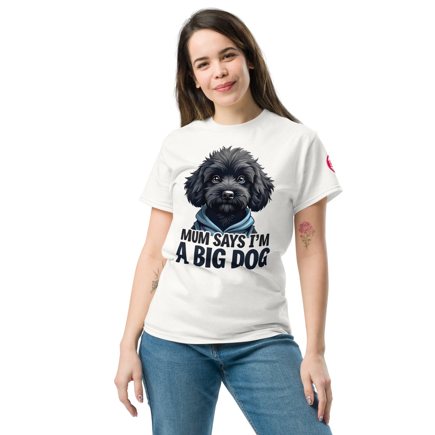 Unisex Cockapoo dog with classic tee
