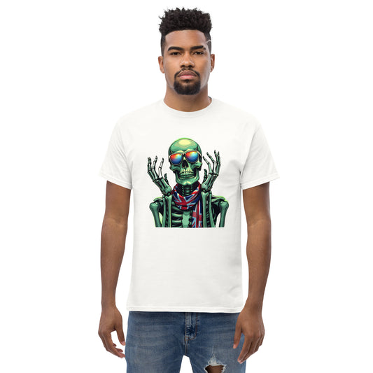 Men's UK luminous skeleton classic tee