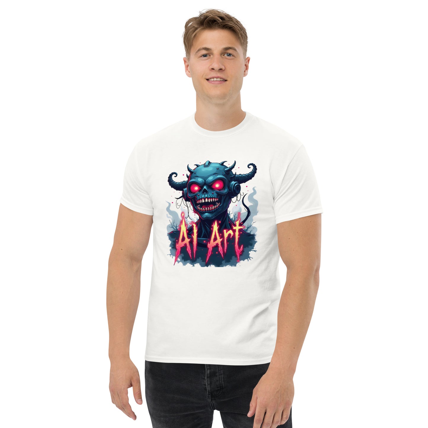 Unisex Monster AI art classic tee