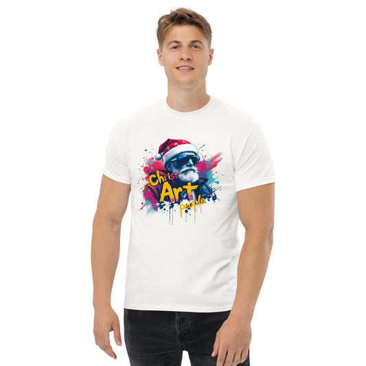 Unisex christ art people classic tee