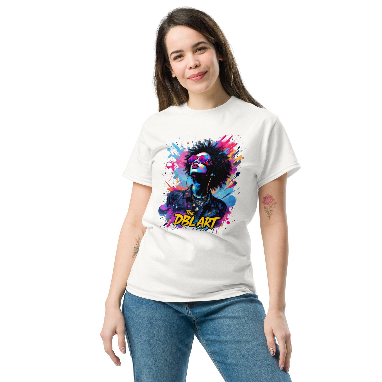 Unisex The DBL abstract Street art classic tee