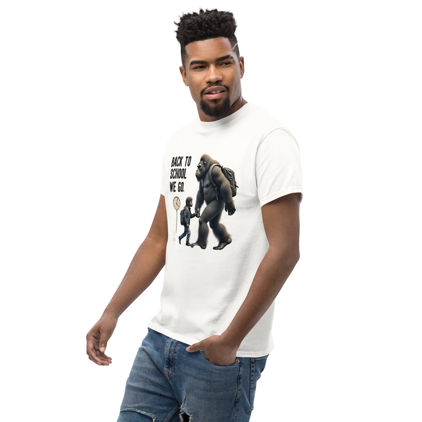 Unisex Back to school we go classic tee