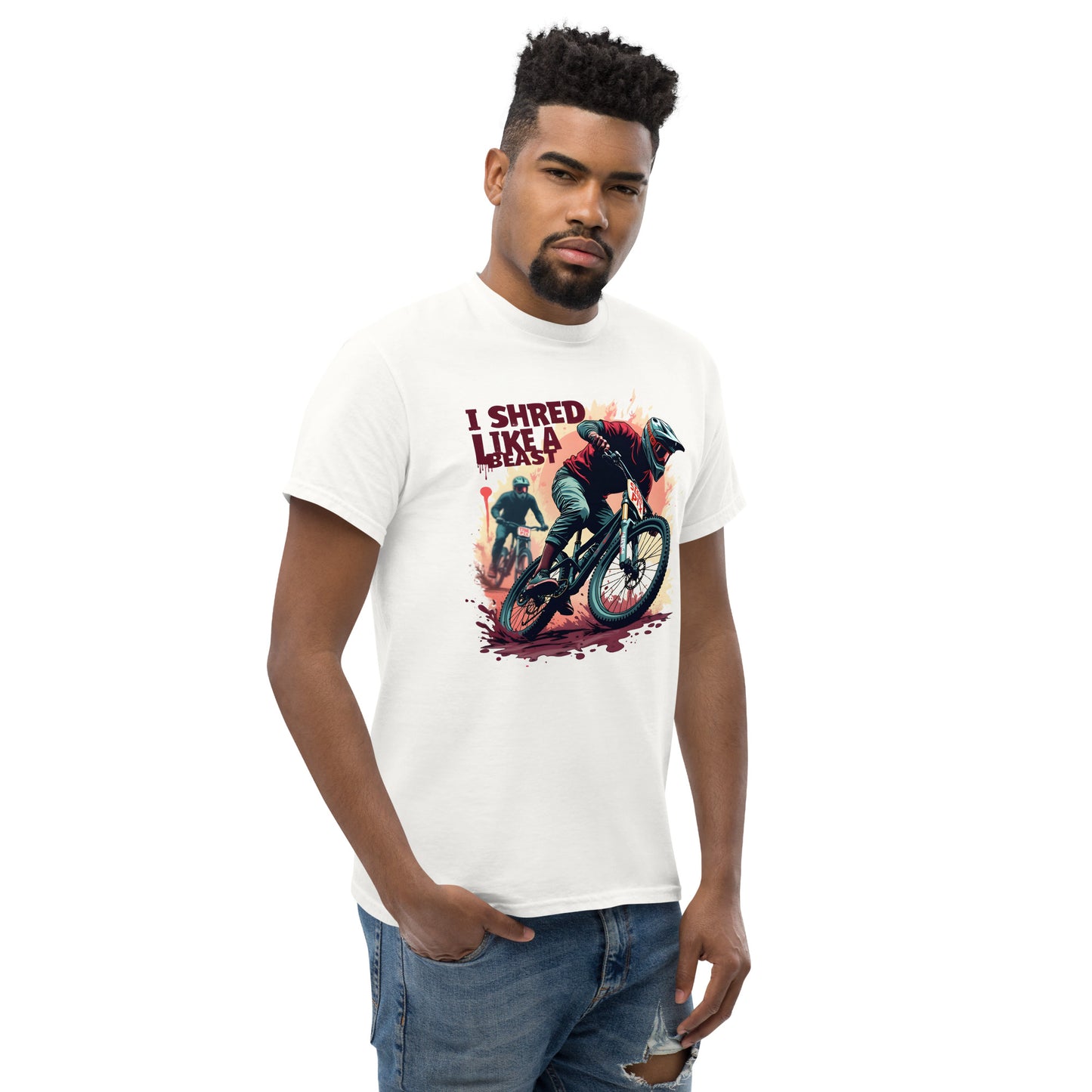Unisex MTB Shredding classic tee