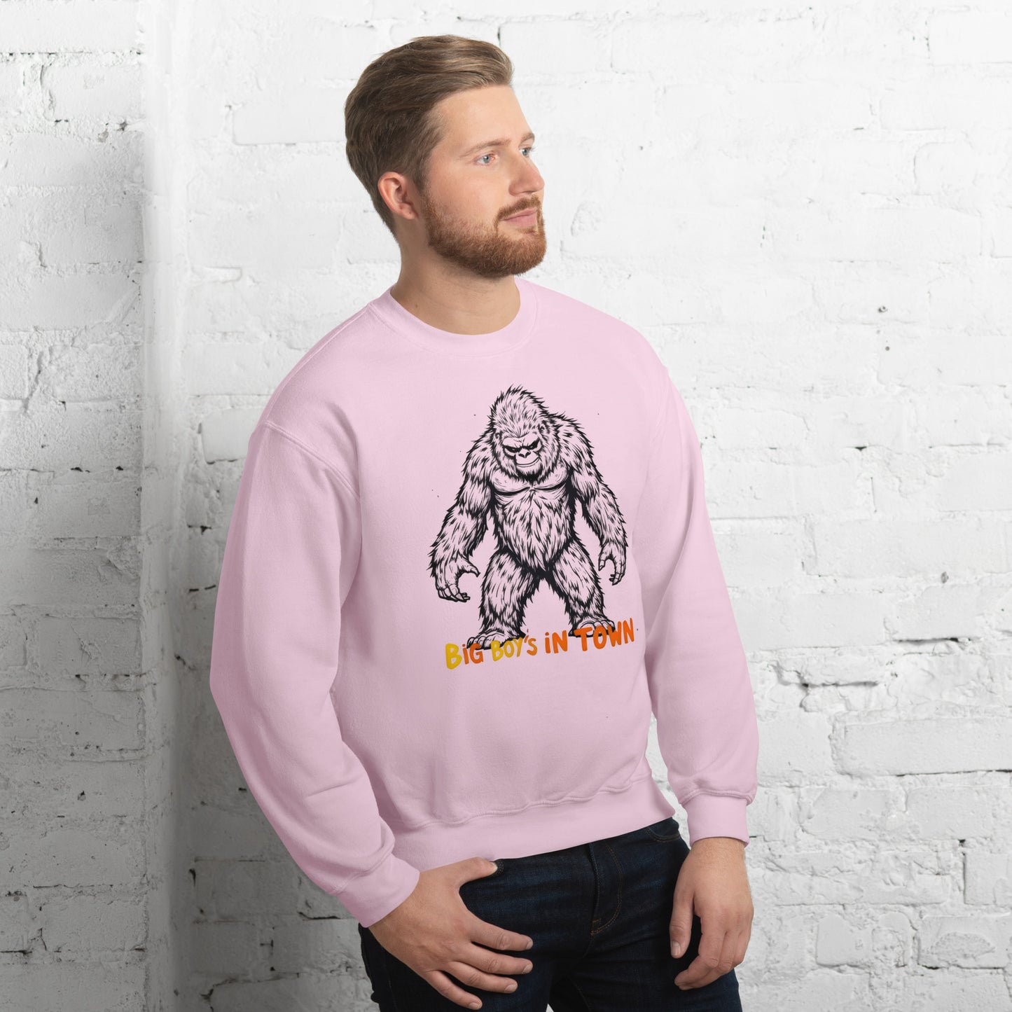 Unisex The big boys in town T-Shirt Sweatshirt