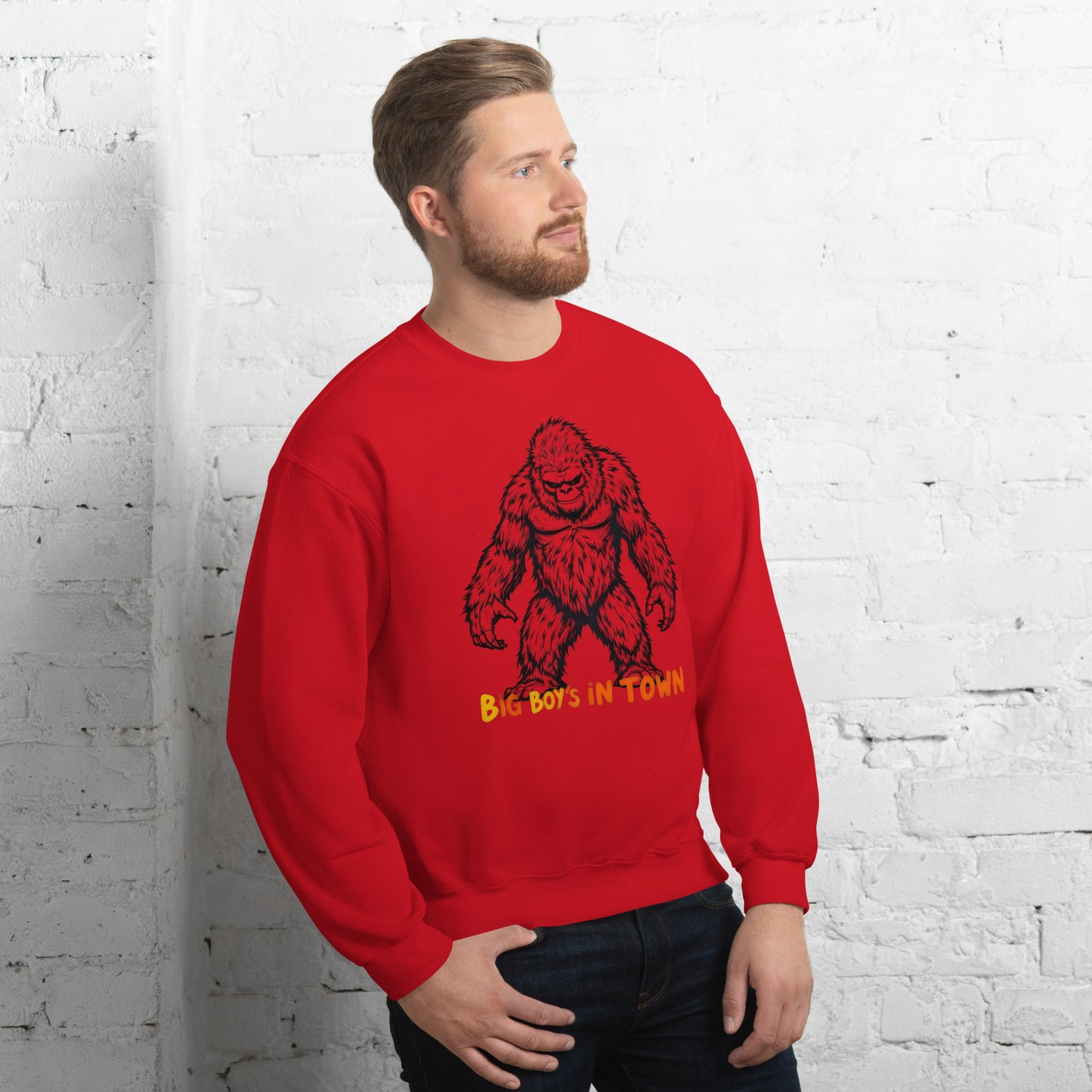Unisex The big boys in town T-Shirt Sweatshirt