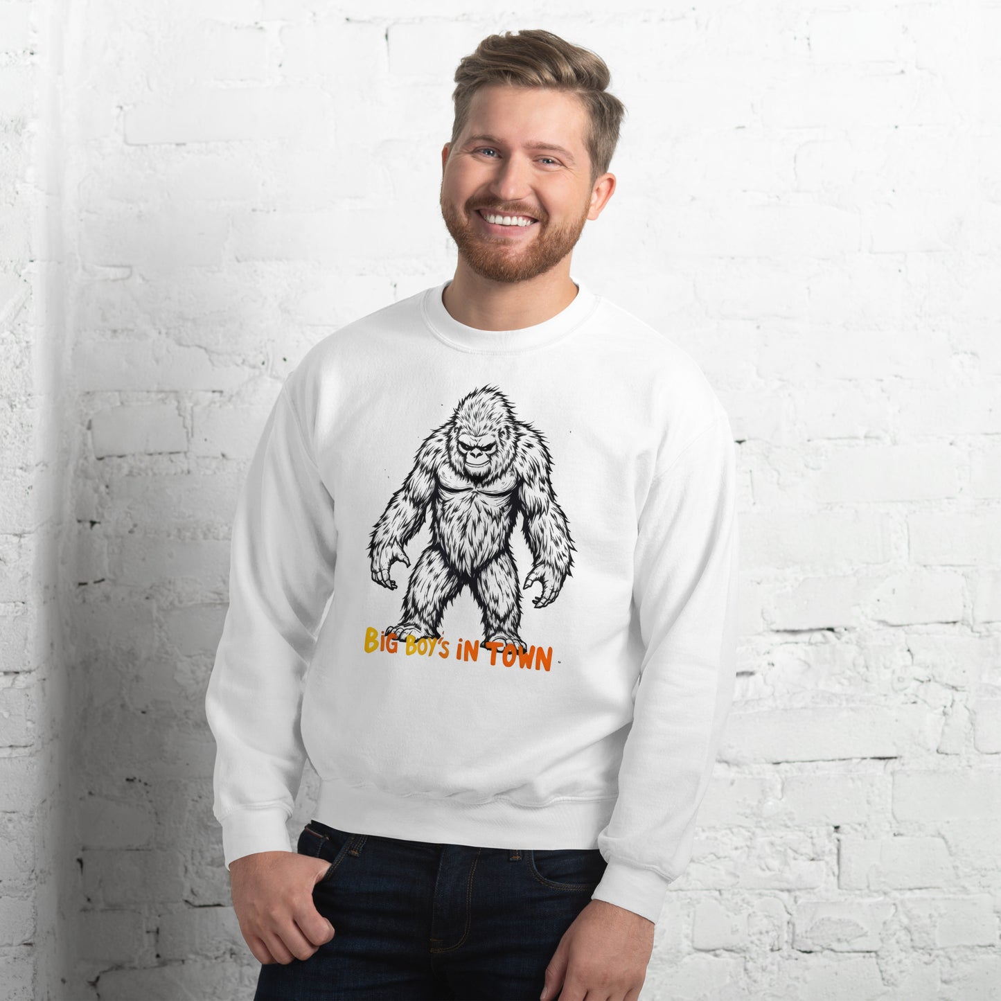 Unisex The big boys in town T-Shirt Sweatshirt