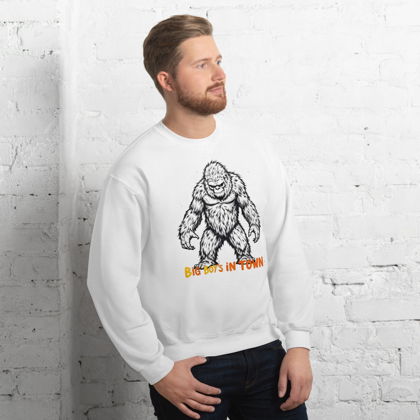 Unisex The big boys in town T-Shirt Sweatshirt