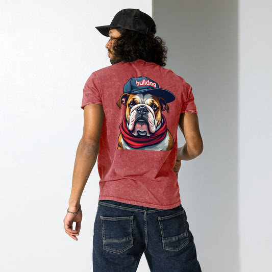 British bulldog baseball cap Denim T-Shirt