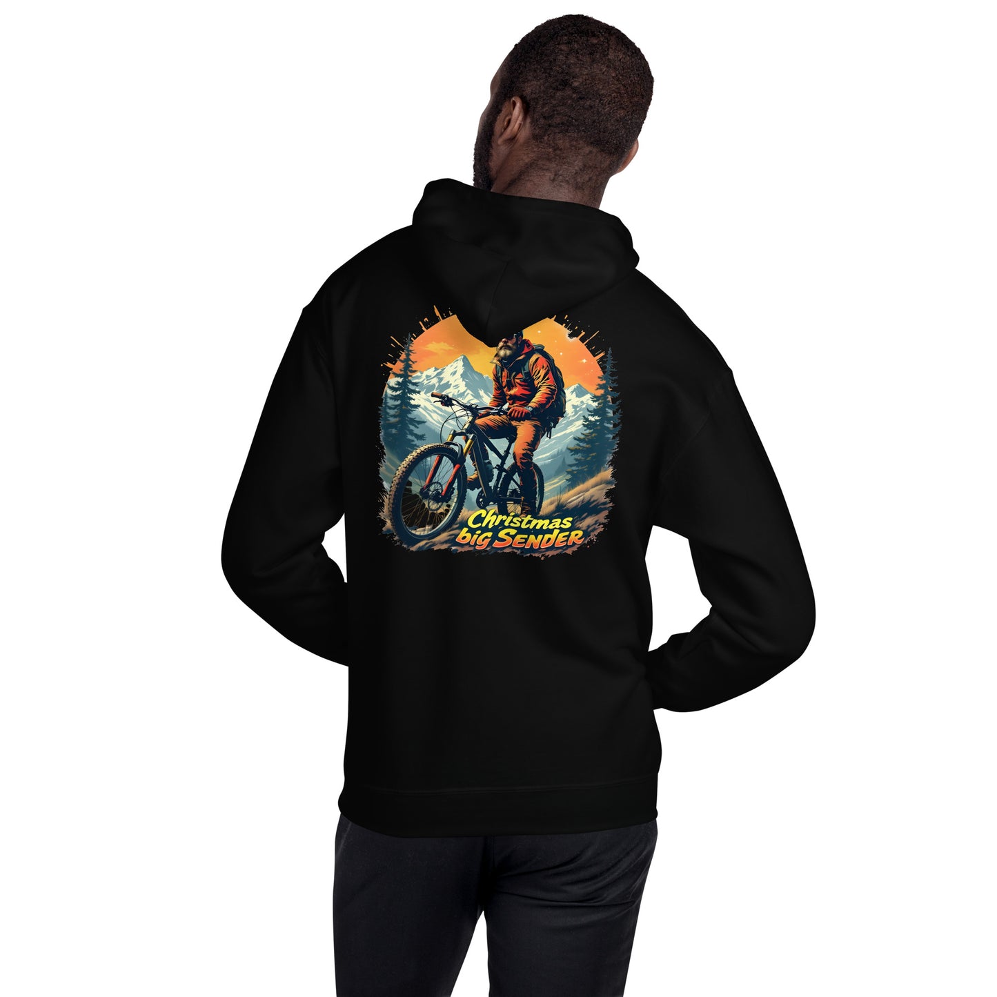 Unisex christmas big sender Hoodie