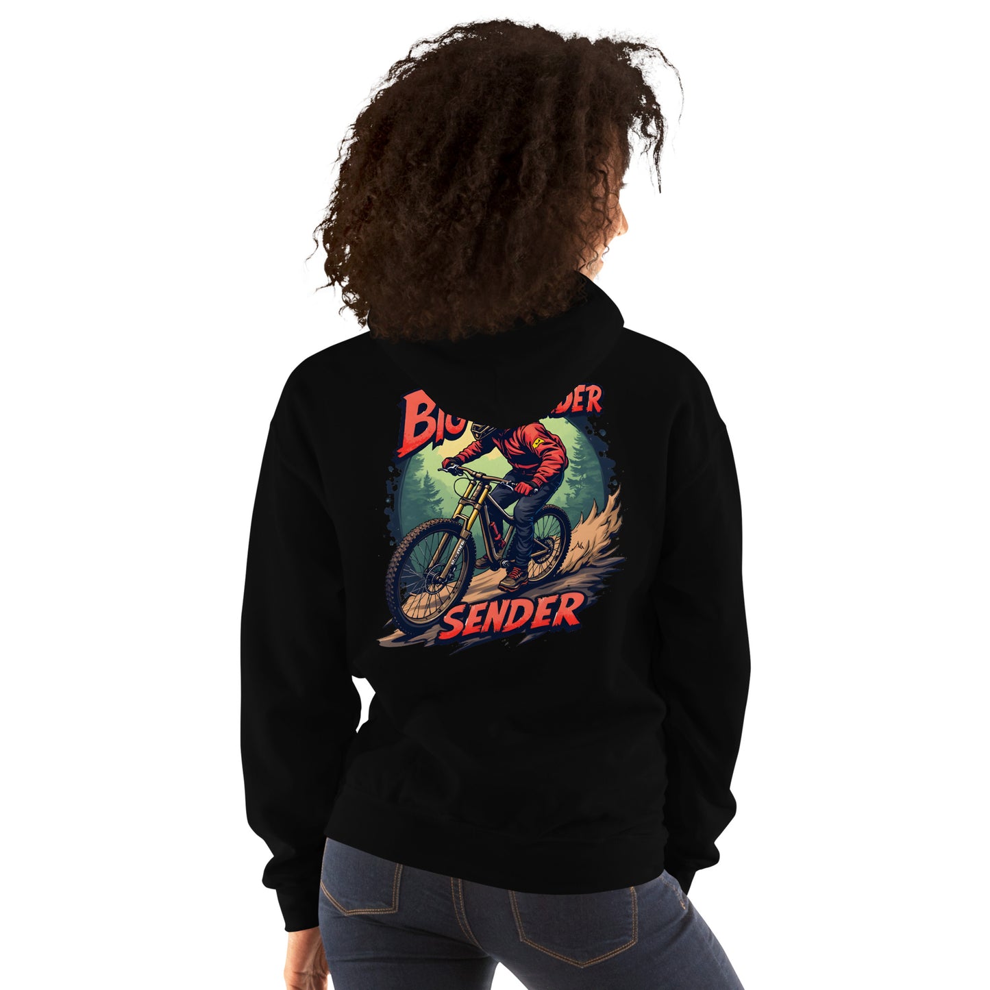 Unisex big sender Hoodie
