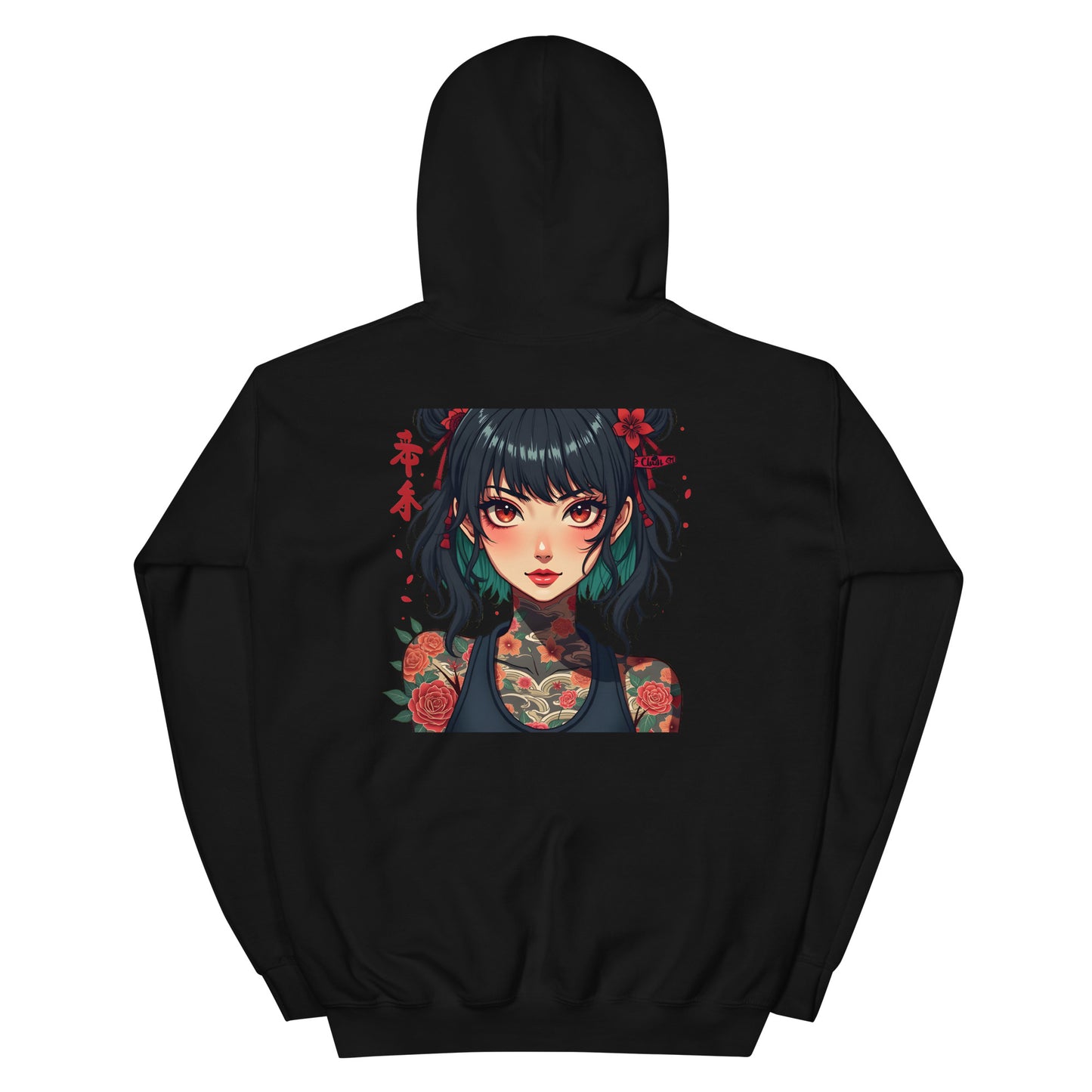 Unisex Japanese woman classic Hoodie