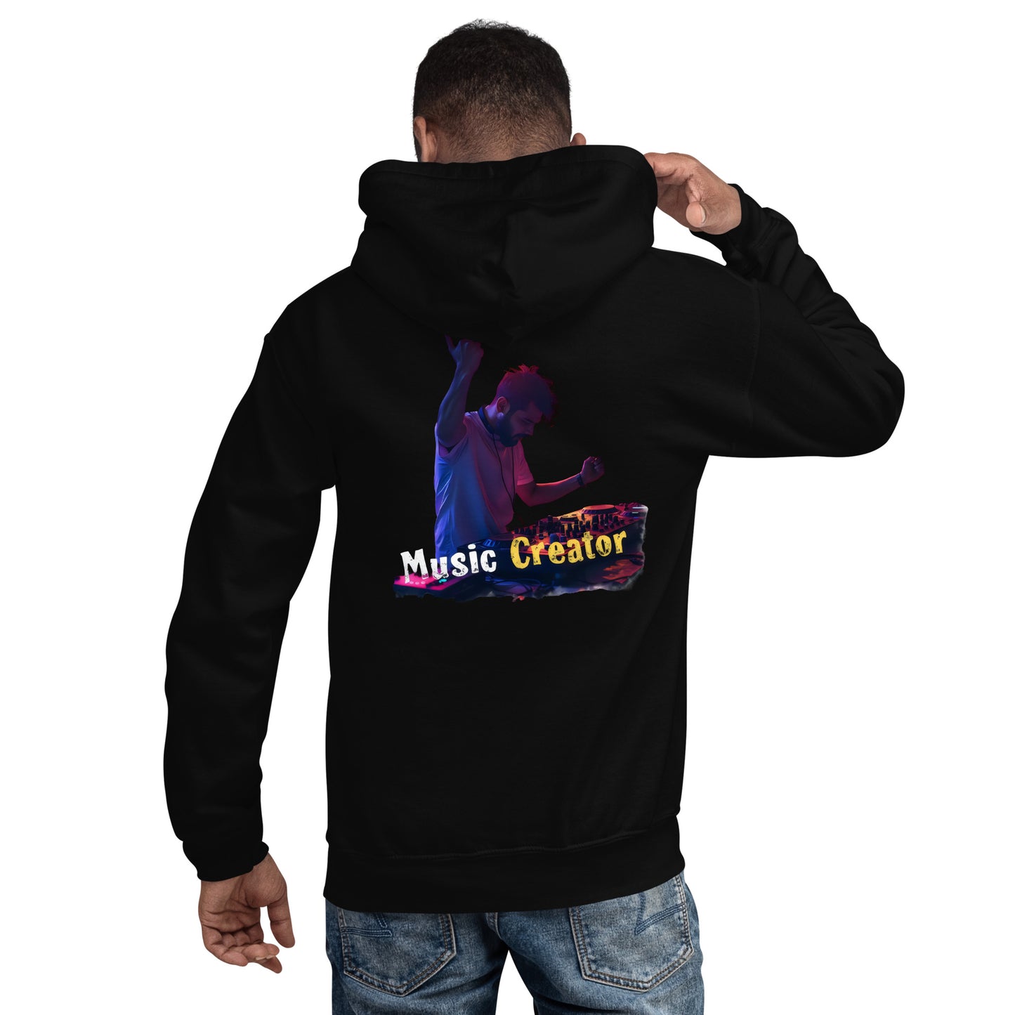 Unisex Music maker Twin-print music creator Hoodie