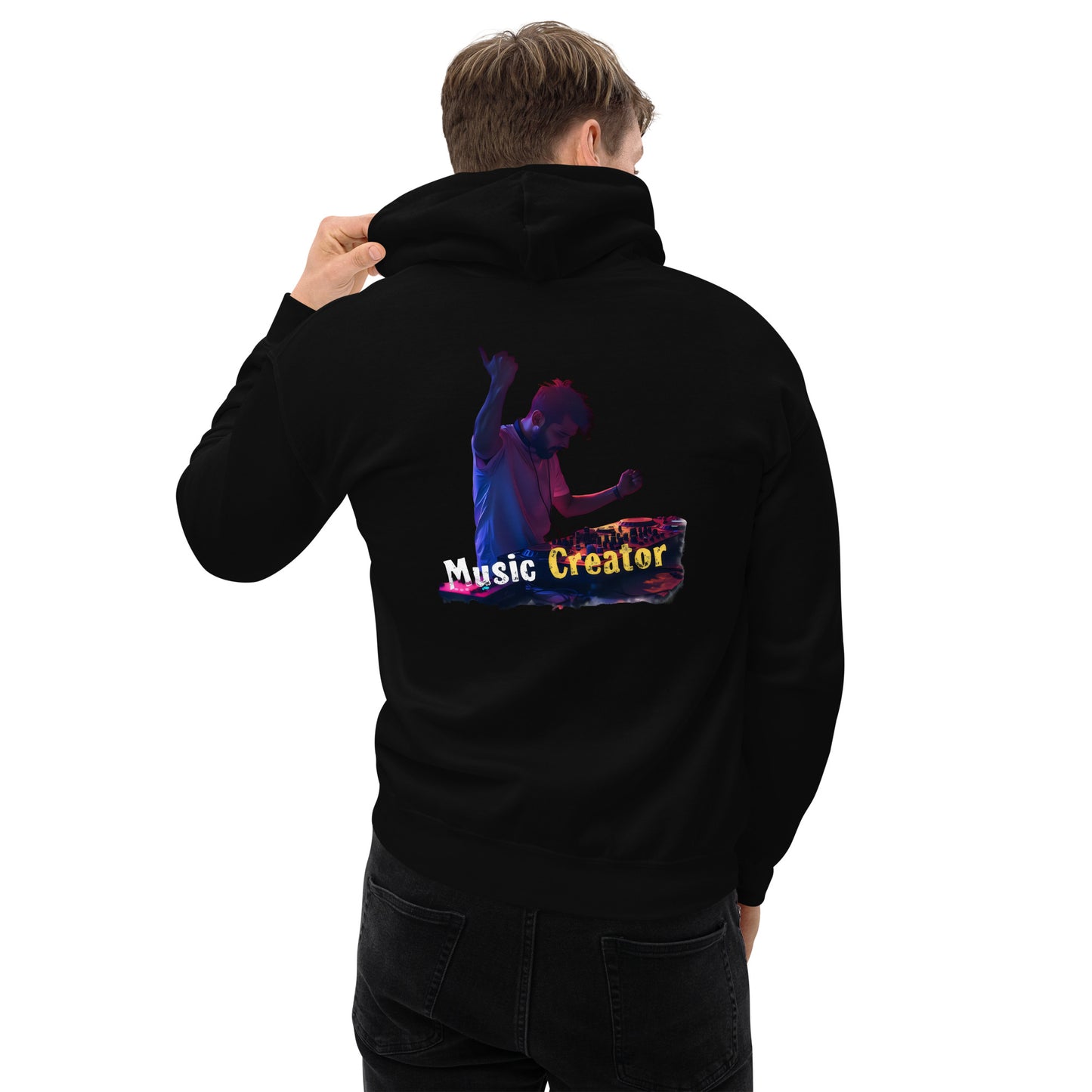 Unisex Music maker Twin-print music creator Hoodie