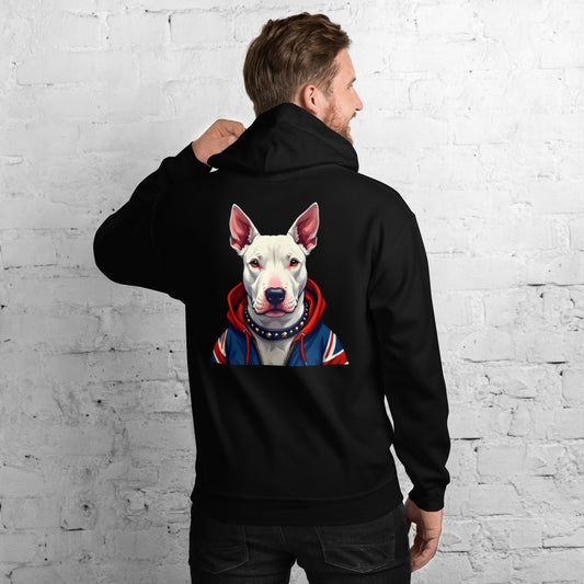 Unisex English white bull terrier Hoodie