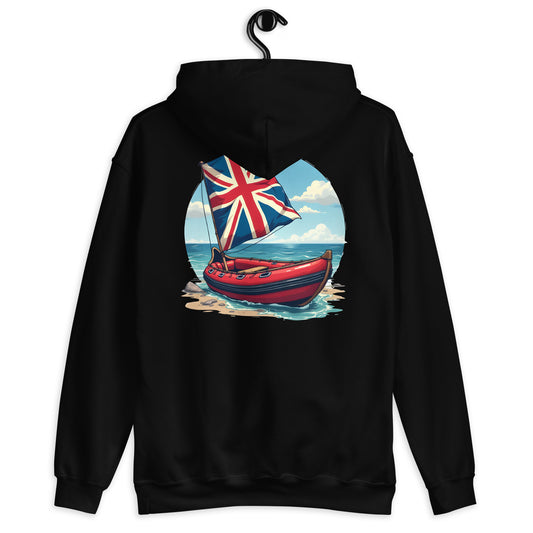 Unisex UK Beach Dinghy Hoodie