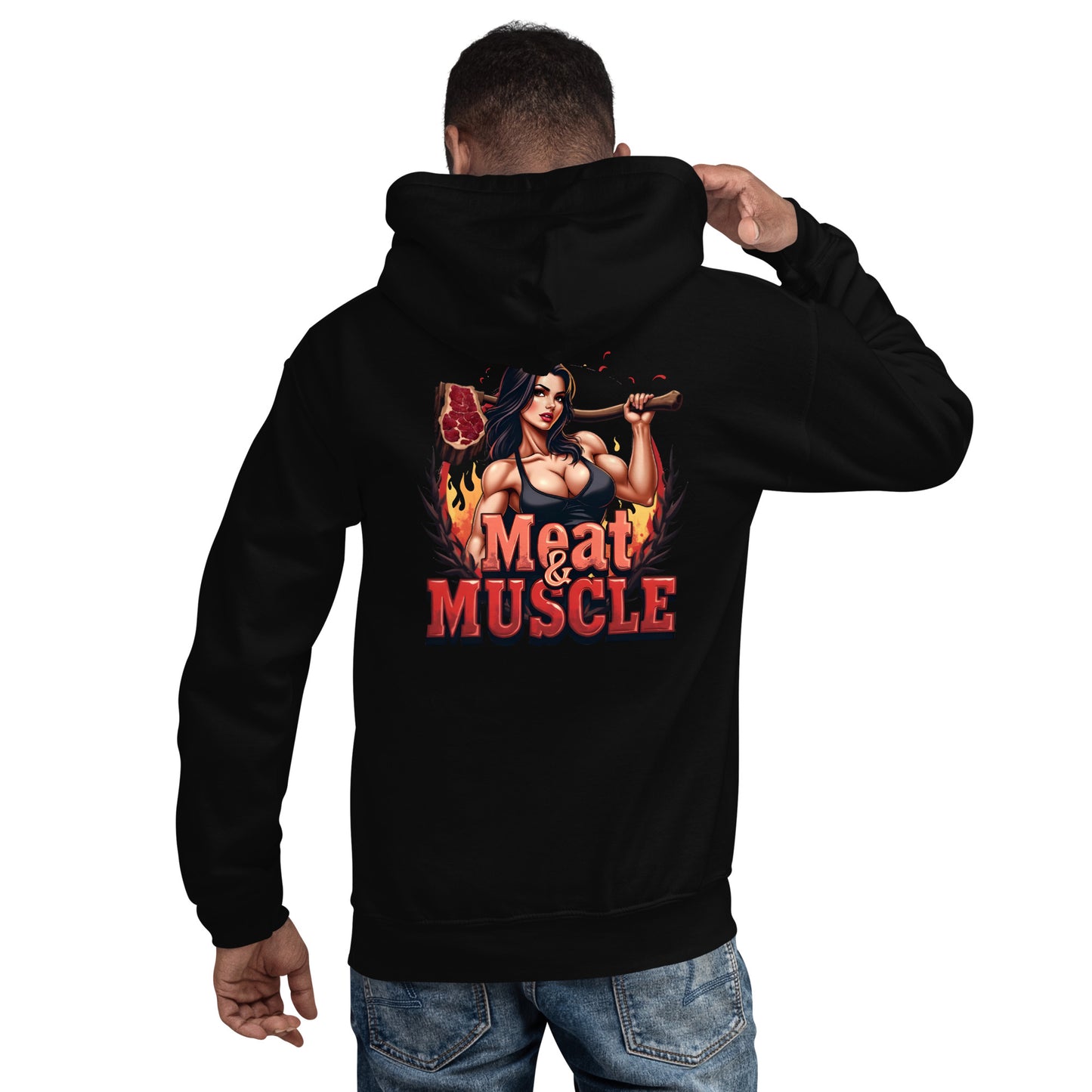 Unisex Carnival meat and muscle Hoodie