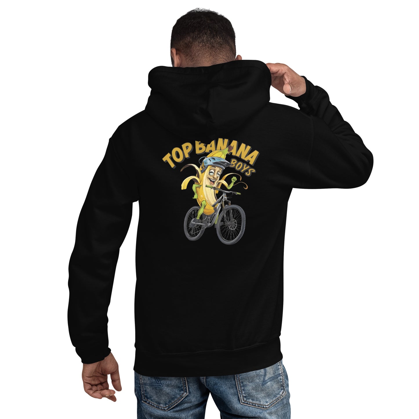 Unisex Top banana boys cartoon funny Hoodie