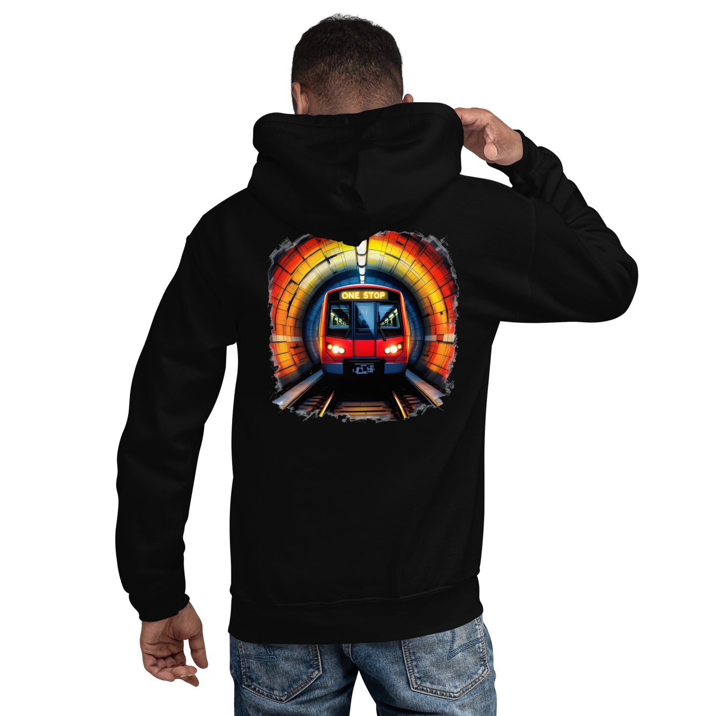 Unisex UK Underground one stop Hoodie