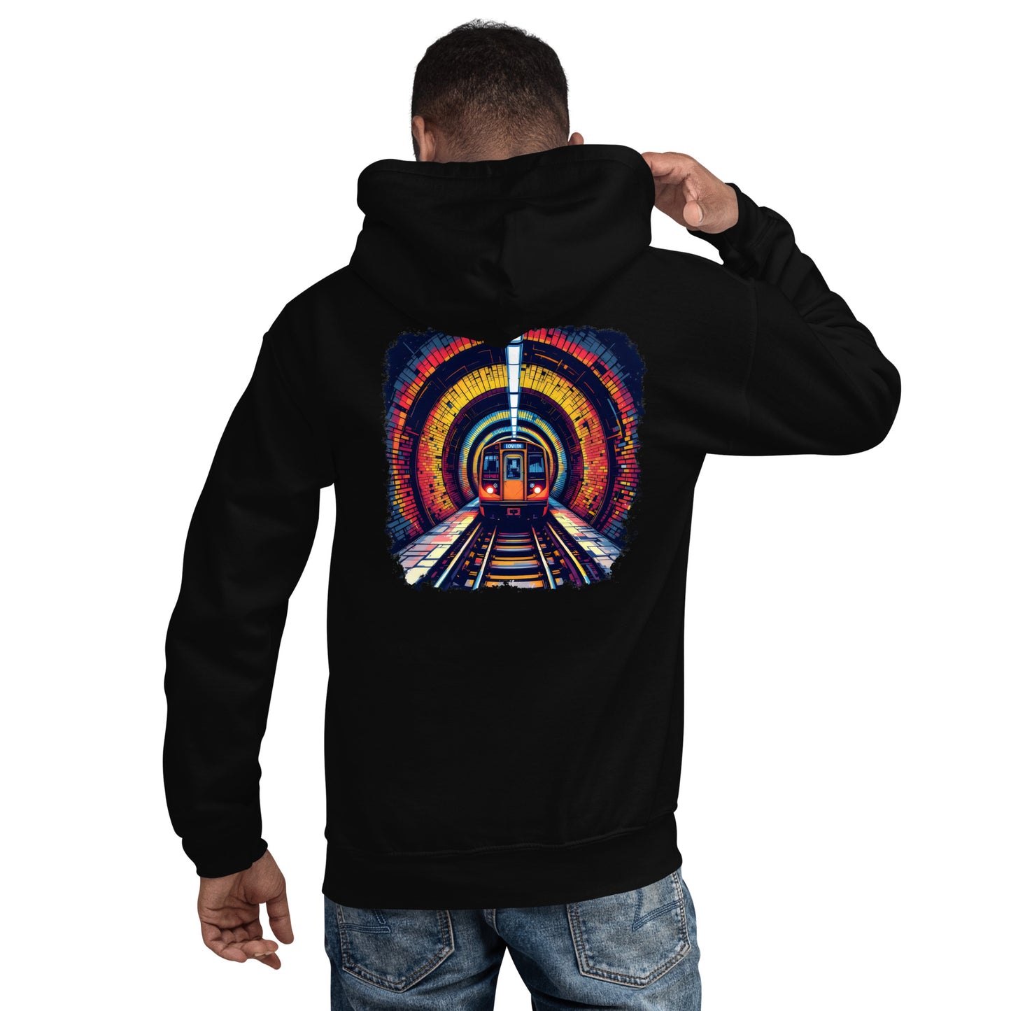 Unisex London Underground the Break-arch Hoodie