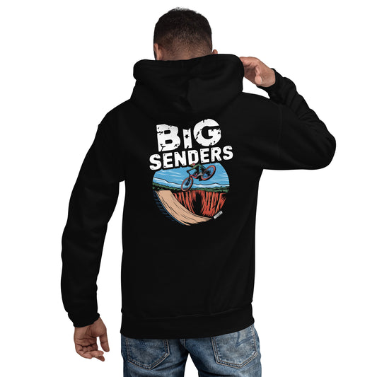 Unisex Big sender illustration bike-park Hoodie