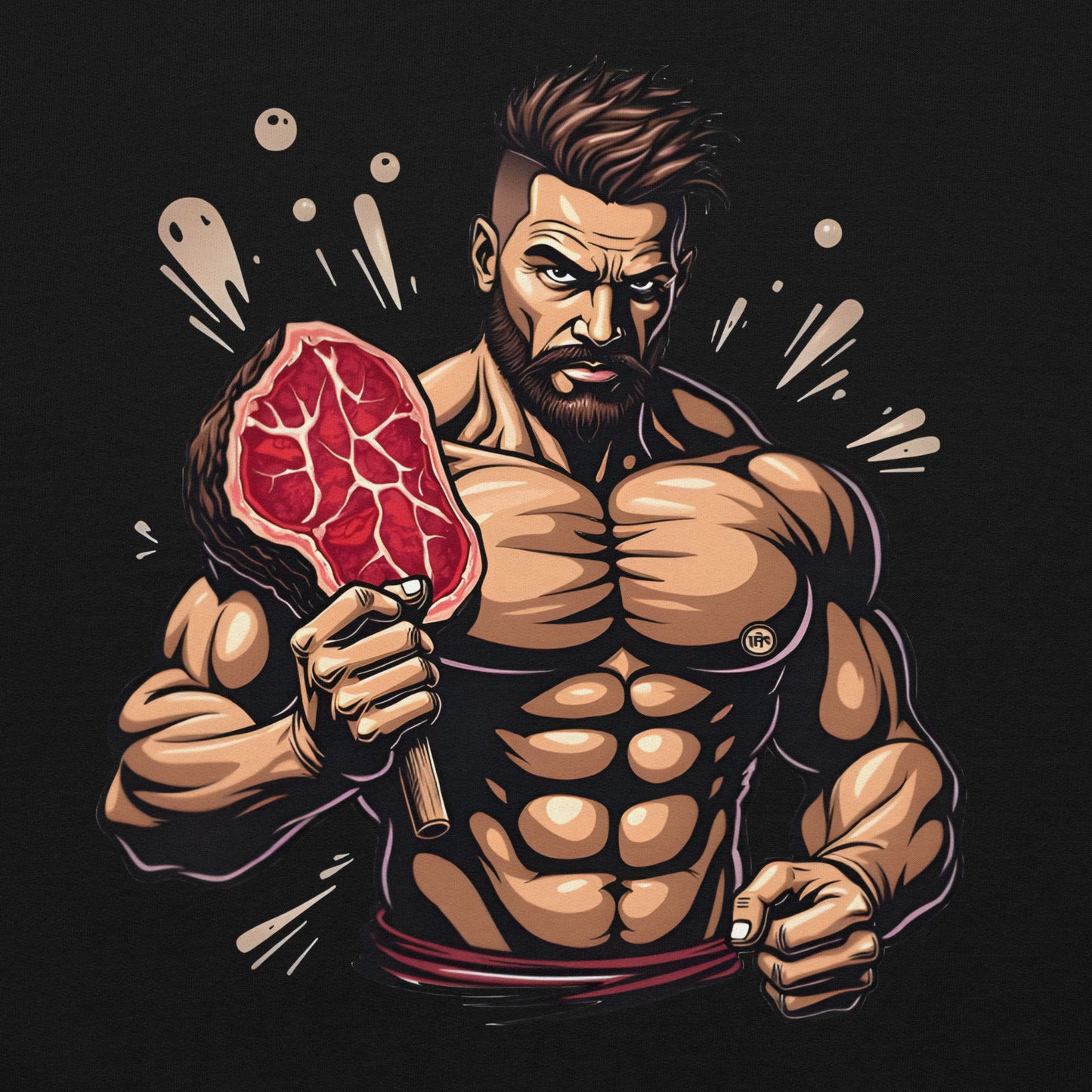 Unisex Carnival meat and muscle Hoodie