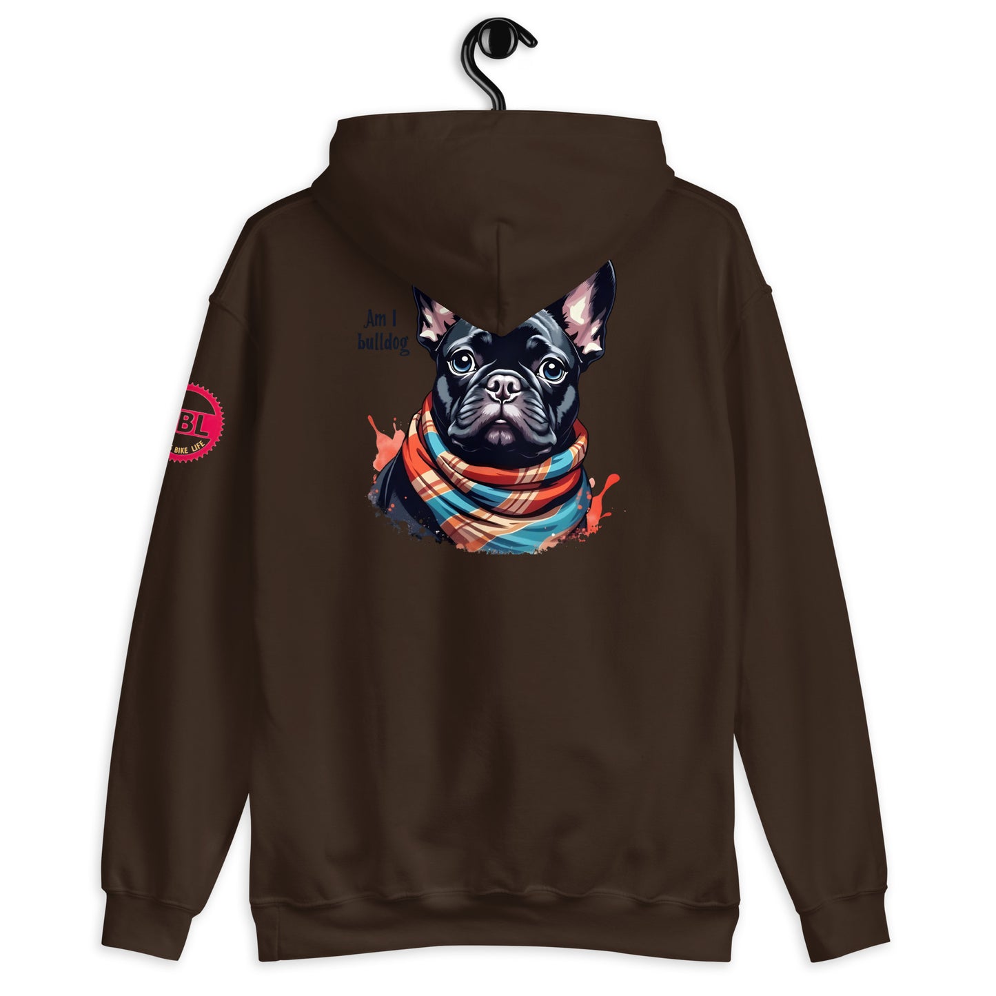 Woman's Bear French bulldog Hoodie