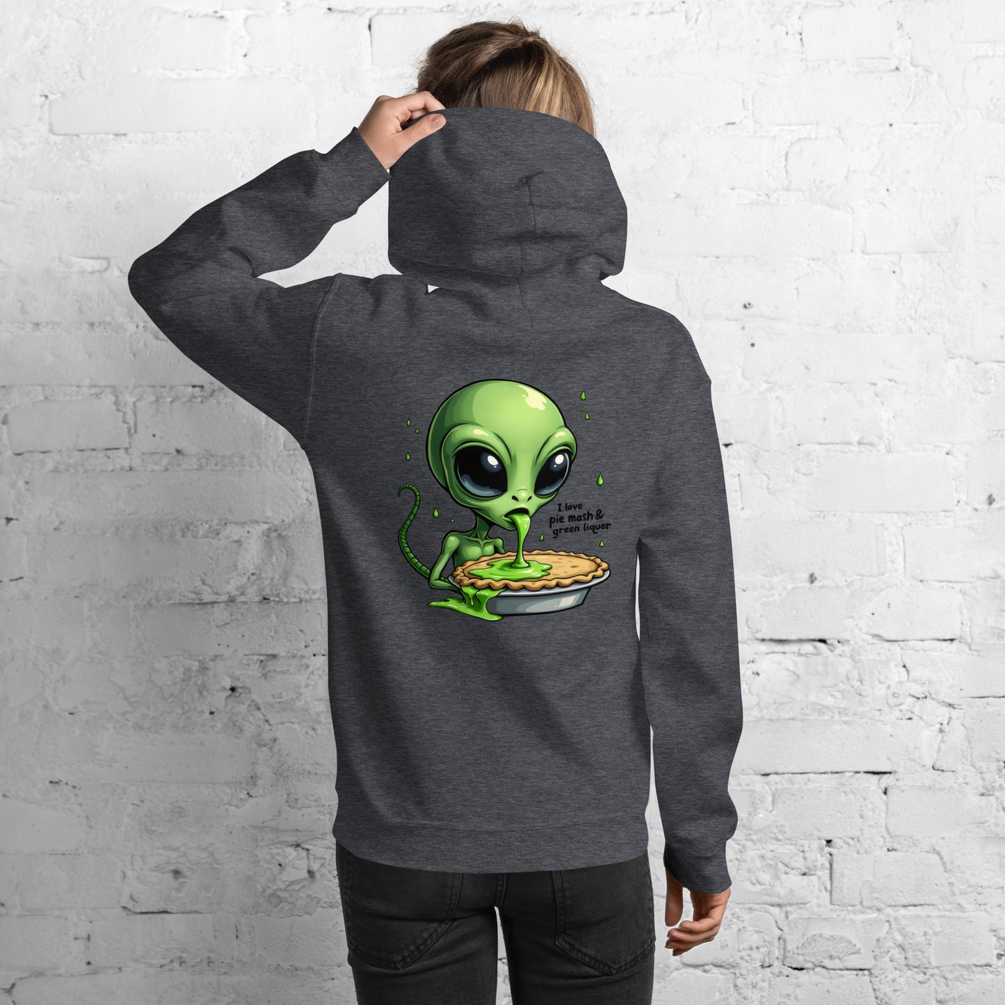 Unisex Alien pie and liquor Hoodie