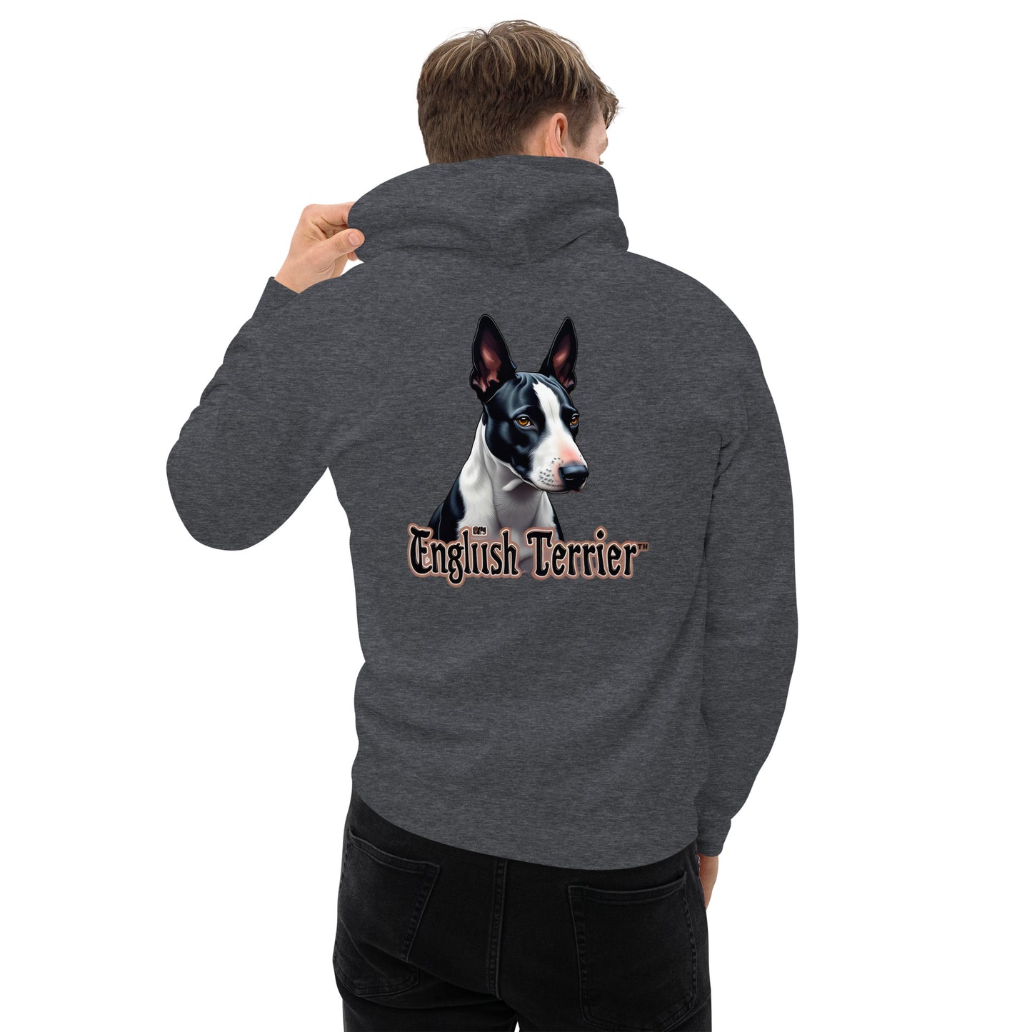 Men's English bull terrier classic Hoodie