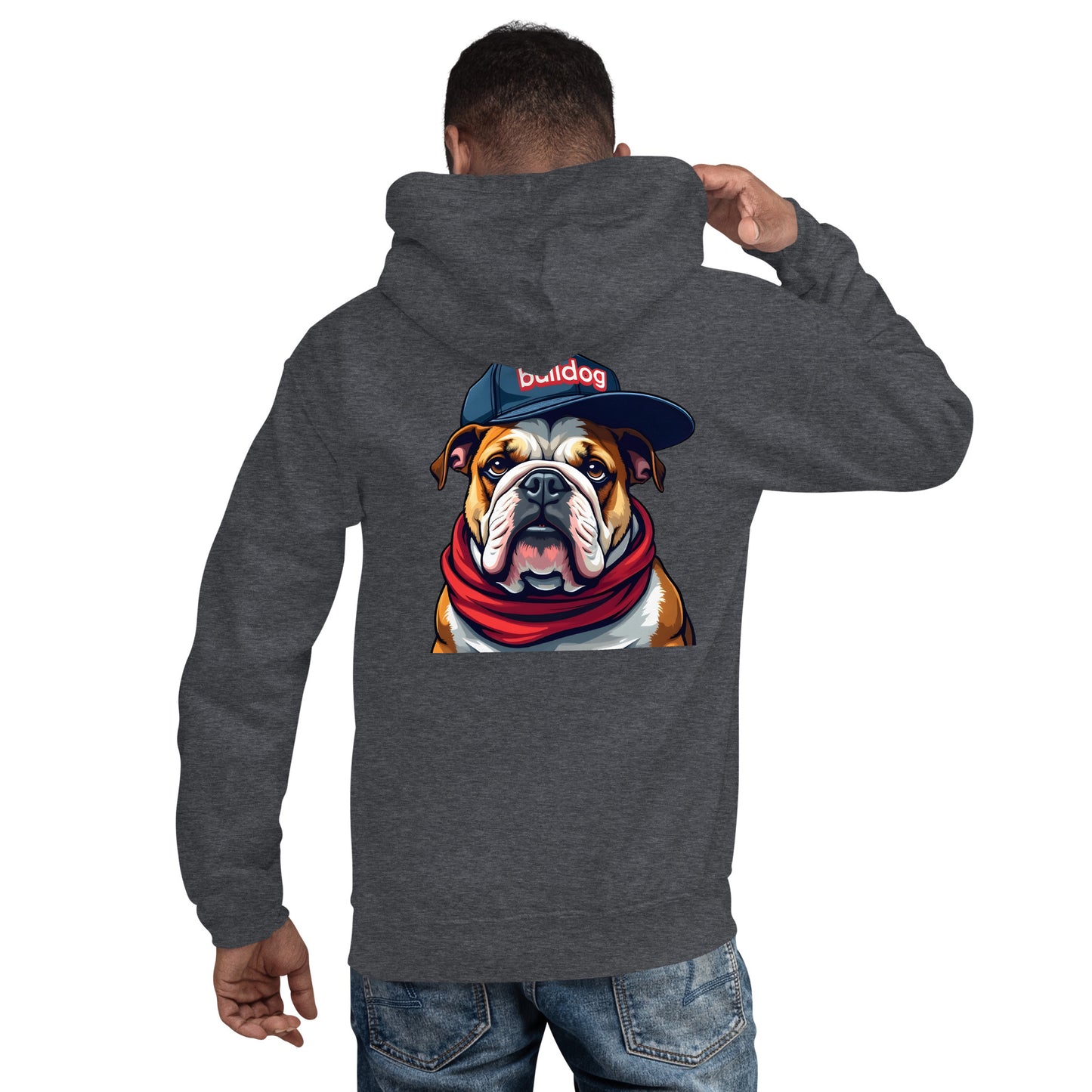 Unisex British bulldog baseball cap Hoodie